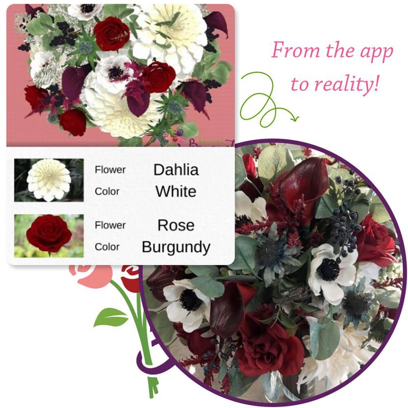 Online wedding flowers deals